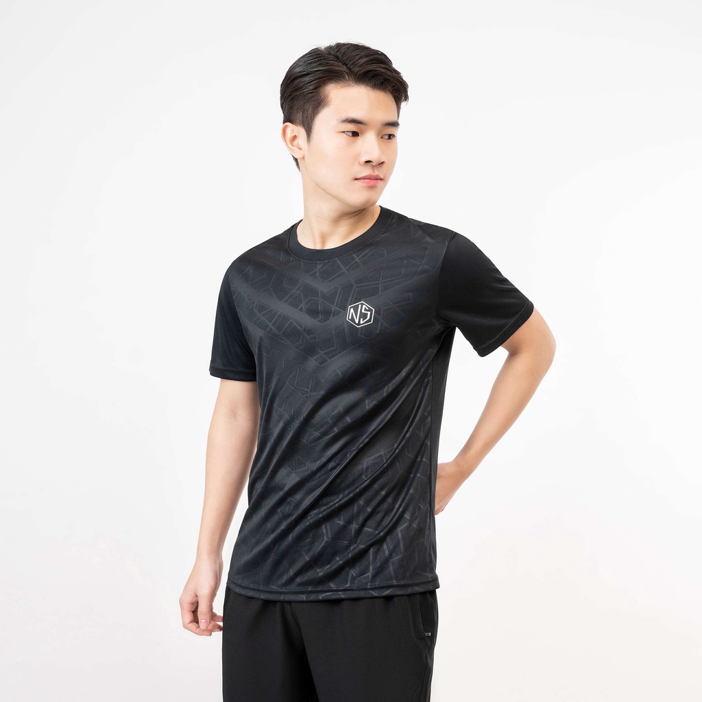 Áo phông thể thao nam JUN FASHION STORE áo thun nam ép vân, co giãn, đủ màu, shop tự chụp