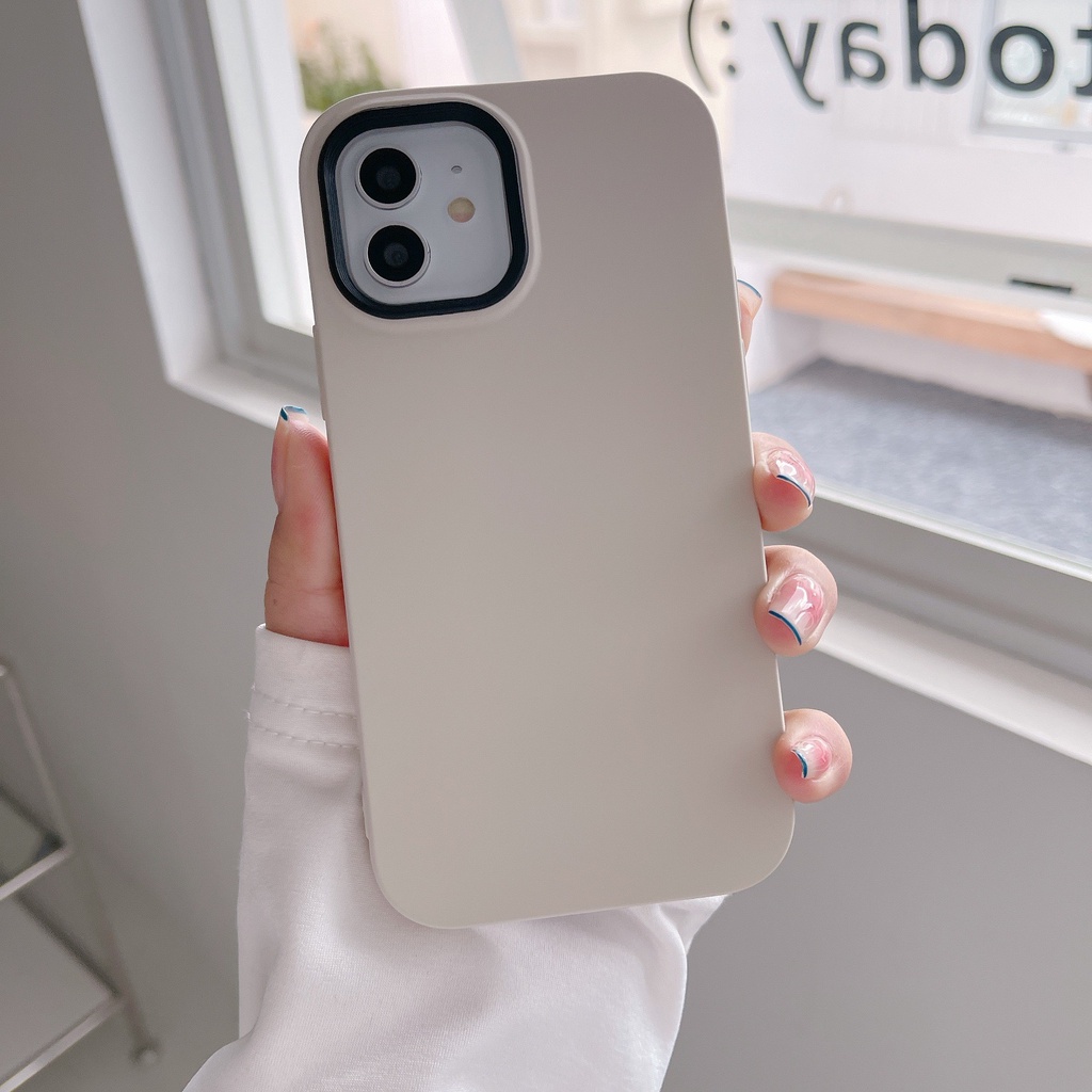 Ốp điện thoại tách viền chống rơi 3 trong 1 thời trang cho iPhone
