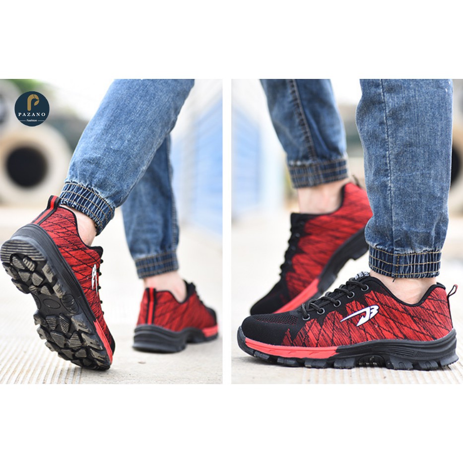 Giày Bảo Hộ Lao Động JB536 Cao Cấp, Mũi Thép, Đế Chống Đinh, Đế Đúc Nguyên Khối, Giày Bảo Hộ Nam [Có Video thực tế] | BigBuy360 - bigbuy360.vn