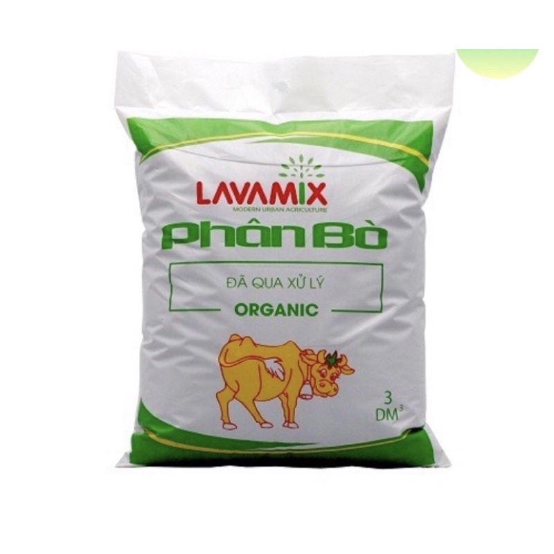 Phân bò hữu cơ đã qua xử lý, không mùi hôi