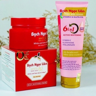 Kem dưỡng trắng da body Bạch Ngọc Liên