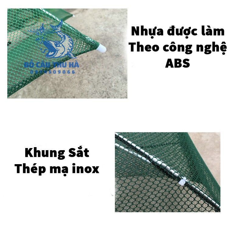 Lưới Bát Quái Bắt Cá, Tôm, Cua, Lươn, Trạch Lồng bát quái