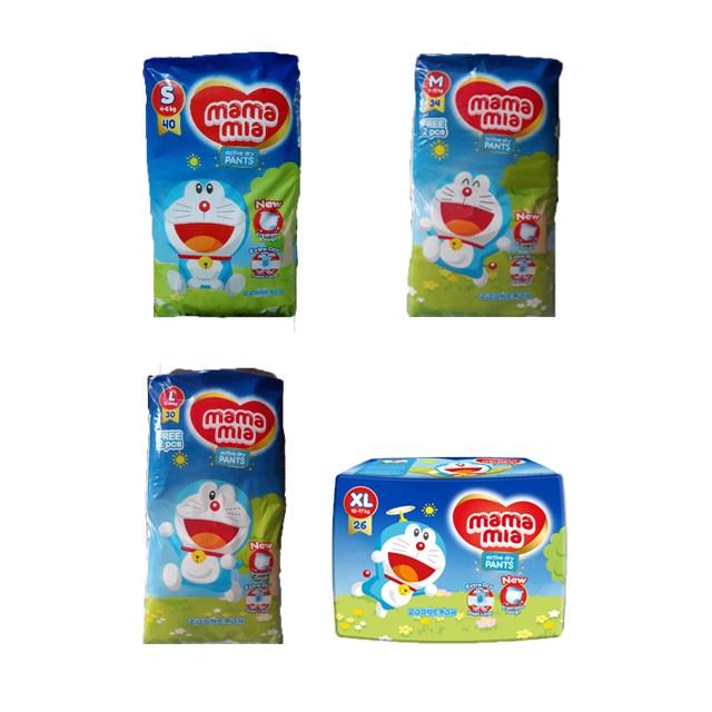 Tã Giấy Em Bé M34 / L30 / XL26 mamamia S20