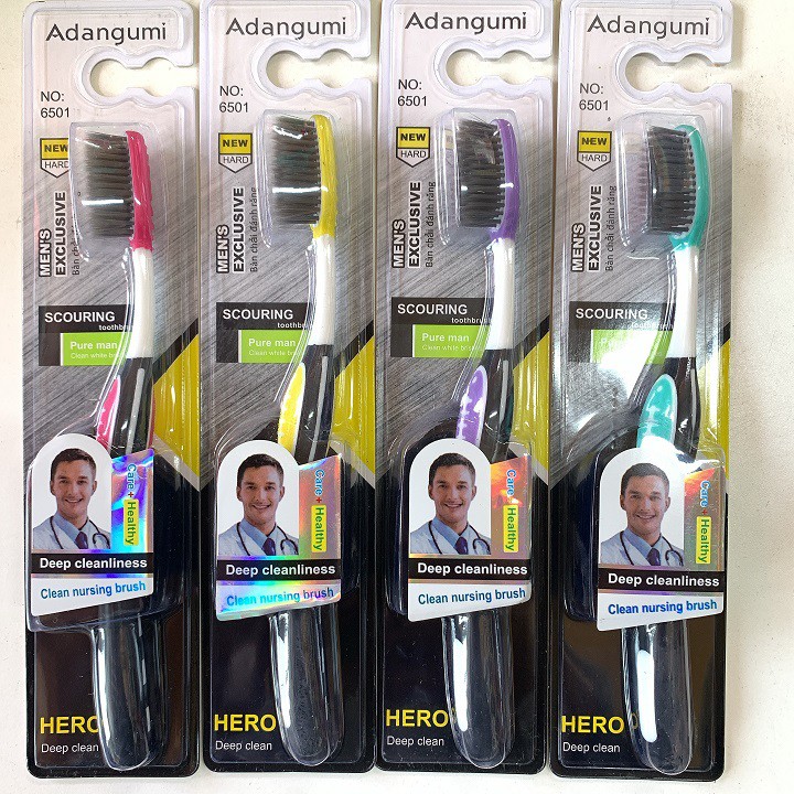 BÀN CHẢI ĐÁNH RĂNG THEN TRE - SỢI CHỈ NHA KHOA TIÊN TIẾN ADANGUMI