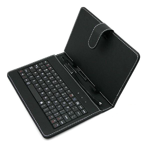 Bao Da Nắp Gập Kiêm Bàn Phím 7 Inch Cho Android dùng cho điện thoại / máy tính bảng từ 7 inch đổ xuống