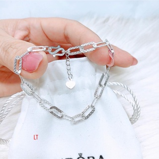 Lắc tay bạc kiểu xích MS70a