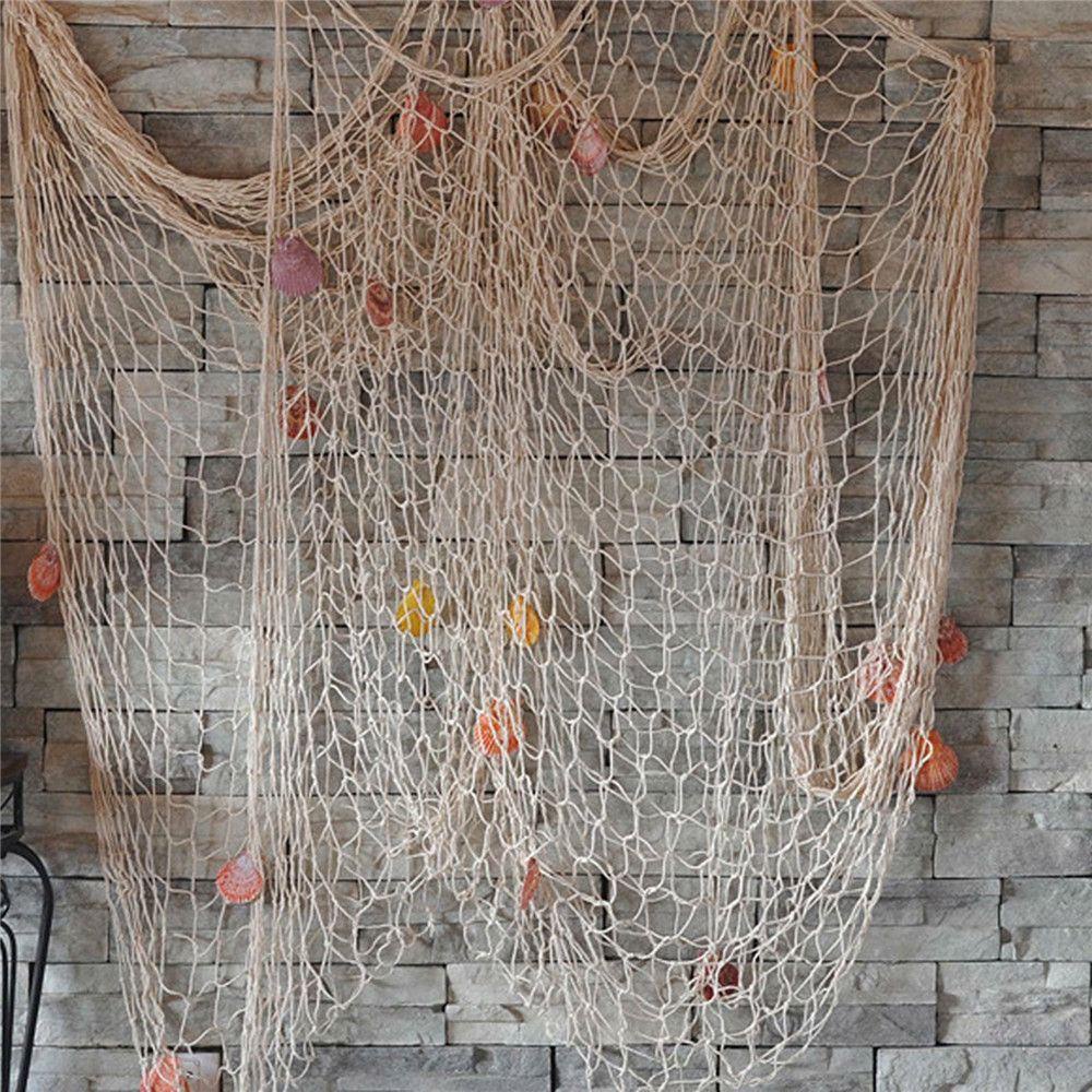 Lưới Đánh Cá Treo Trang Trí Sân Vườn DIY 1 #