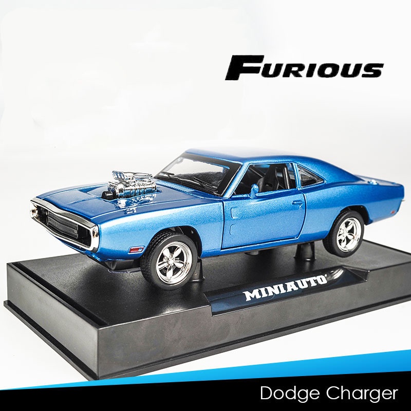 Mô hình xe Dodge Charger 1970 tỉ lệ 1:32 hãng JIANYUAN
