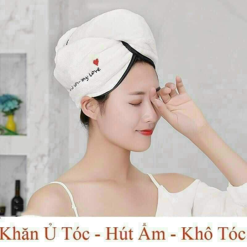 KHĂN QUẤN TÓC SIÊU THẤM - TÓC NHANH KHÔ CỰC