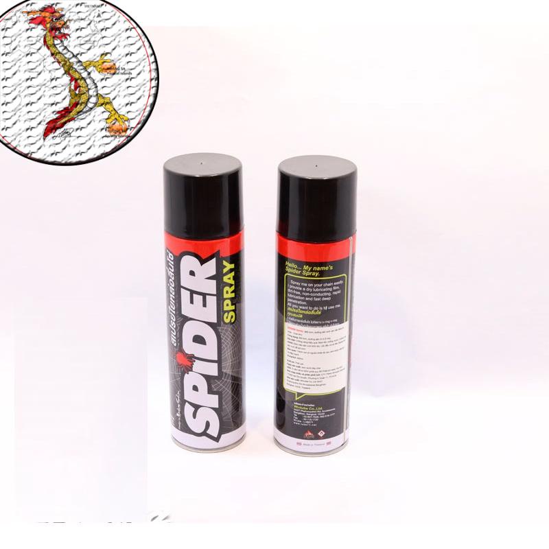 [Giá hủy diệt]chai xịt Dưỡng Sên Spider Cao Cấp Chống Văng 600ml, bôi trơn sên spider giúp sên xe hoạt động êm ái