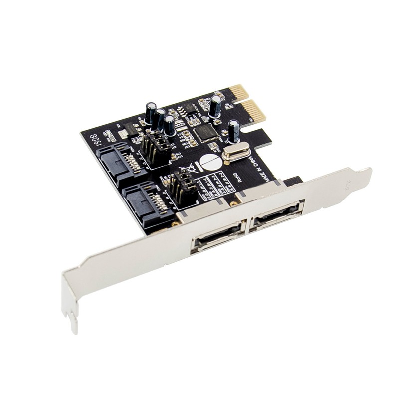 Card Mở Rộng Pcie Esata Sata Iii Mở Rộng Pci-E Sang Sata3.0 6gb / S Pci-E Express Adapter Asm1061 | BigBuy360 - bigbuy360.vn