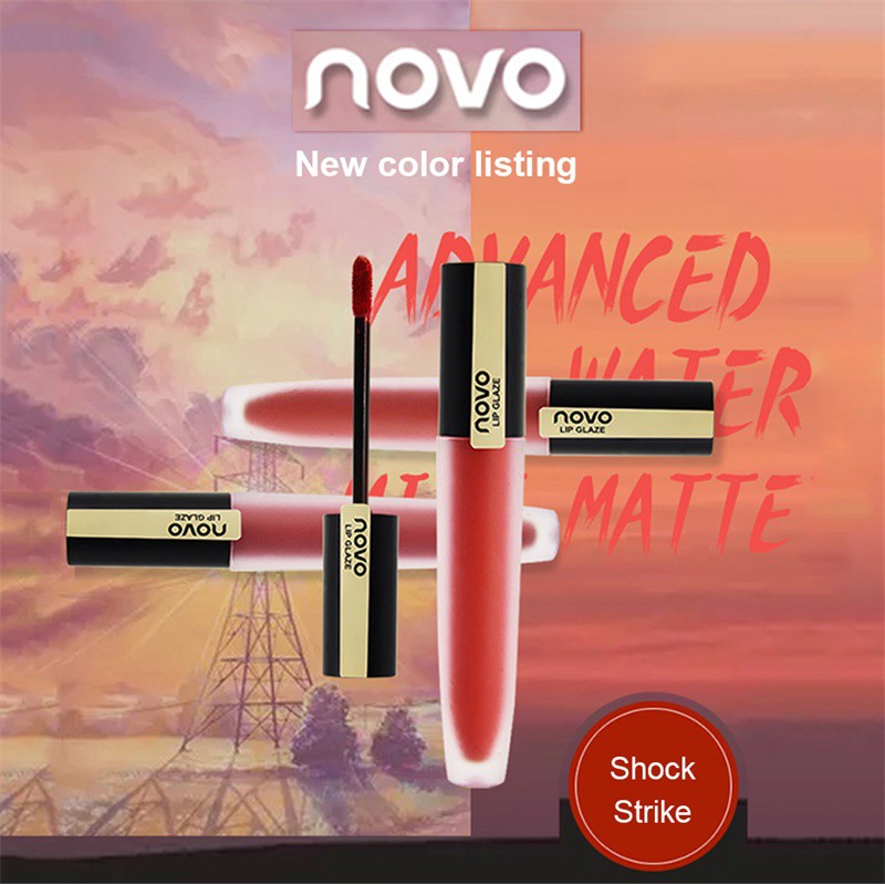 [Hàng mới về] Son môi màu lì dưỡng ẩm lâu trôi trang điểm chuyên dụng