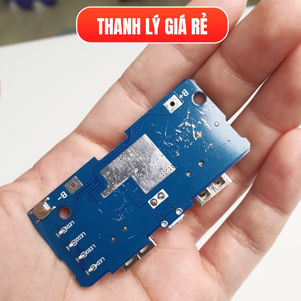 Mạch sạc dự phòng 5V 2 cổng USB