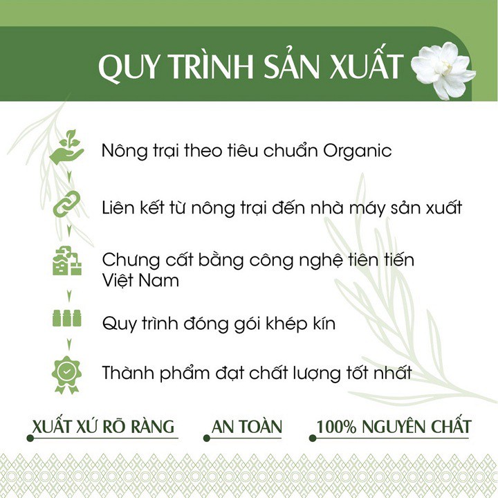 Chai 100ml Tinh dầu thiên nhiên Ngọc Lan Tây Xịt phòng đuổi muỗi khử mùi thơm phòng Ling