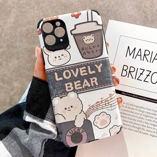 Ốp Lưng Da IMD Iphone-Android Happy Bear