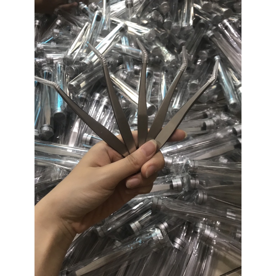 CẶP NHÍP CLASSIC CĂN BẢN, SÉT 2 CÂY NHÍP NỐI MI CƠ BẢN,NHÍP TÁCH MI, NHÍP NỐI CLASSIC TẠO FAN,NỐI VOLUME LOẠI 1