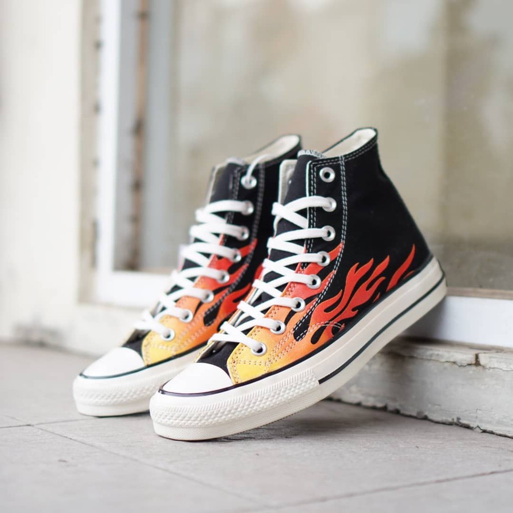 Giày Thể Thao Converse 70s Phối Màu Đen Đỏ Thời Trang Cao Cấp