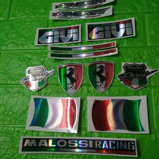 Bộ tem Rizoma Racing phản quang