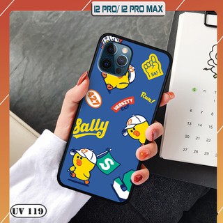 Ốp lưng điện thoại iPhone 12 Pro/ 12 Pro Max - lưng nhám viền dẻo