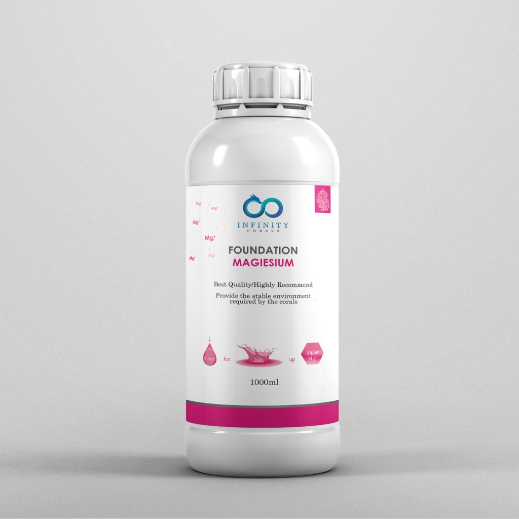 Chất Tăng Megie Cho Hồ Cá Cảnh Biển Foundation Magiesium INFINITY 250ml - 500ml - 1000ml