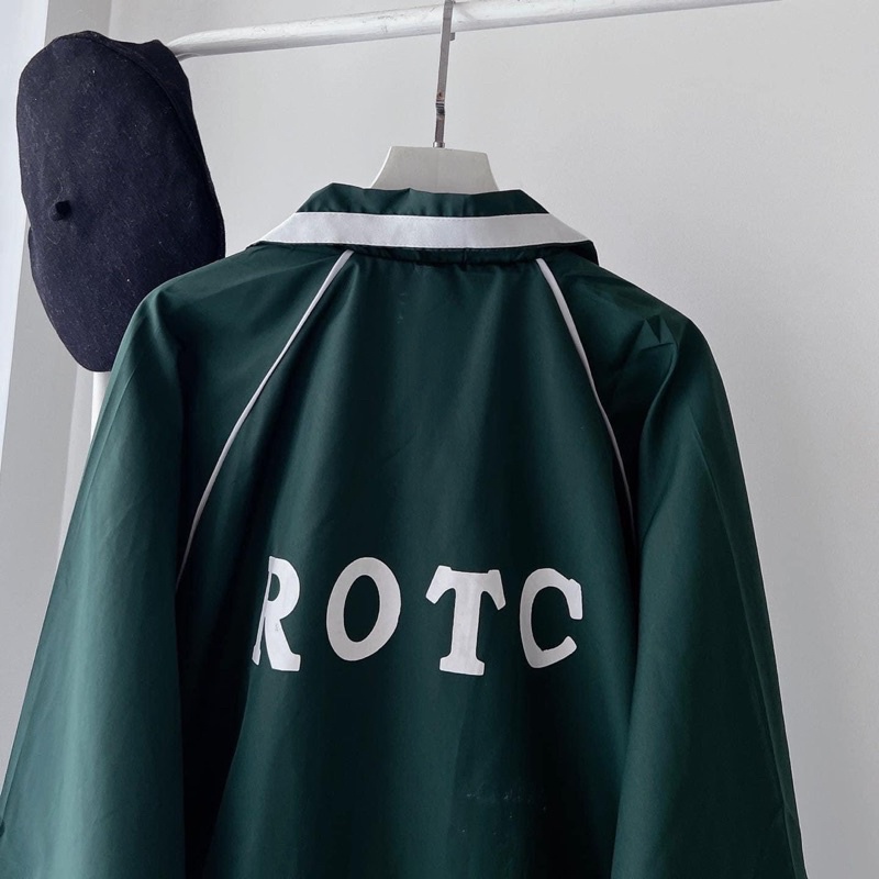 (có sẵn) Áo khoác dù 2 lớp form rộng ROTC unisex (nam nữ mặc được)