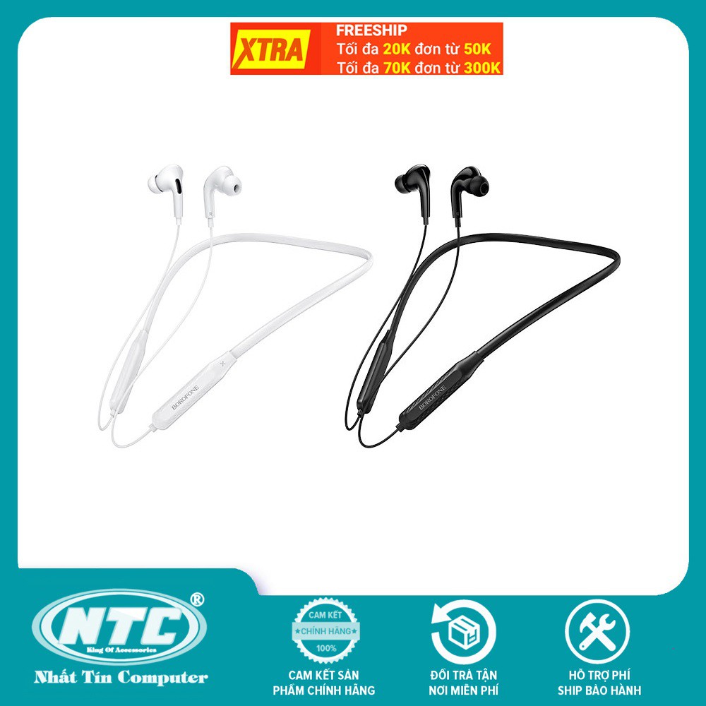 Tai nghe bluetooth thể thao Borofone BE45 Wireless V5.0, pin 10H - Nhất Tín Computer