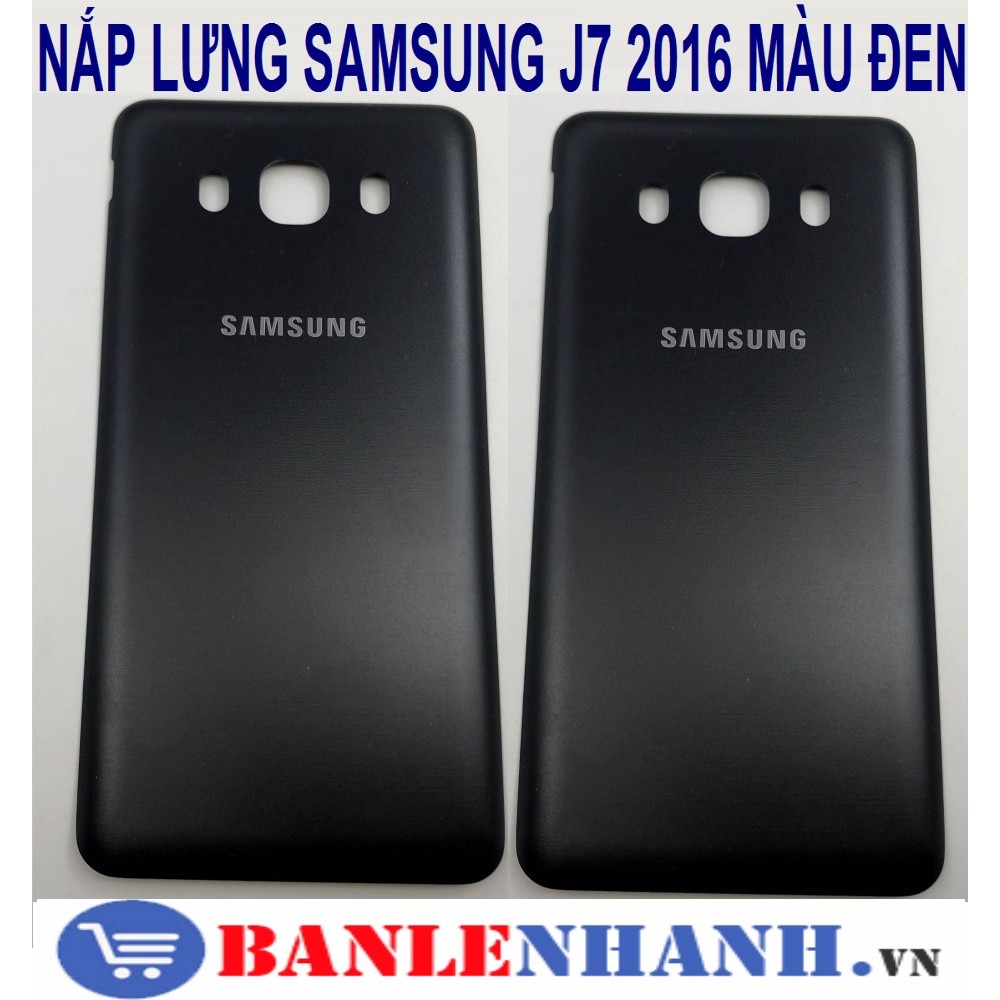 NẮP LƯNG SAMSUNG J7 2016 MÀU ĐEN