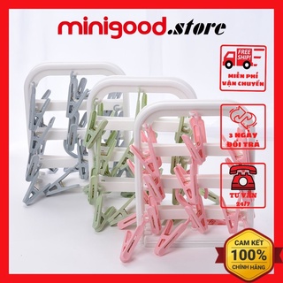 Móc phơi đồ đa năng 24 kẹp móc MINIGOOD