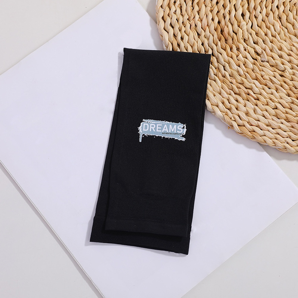 Set 2 Găng Tay Chống Nắng Màu Trơn Họa Tiết Hoạt Hình Dùng Khi Lái Xe/Leo Núi