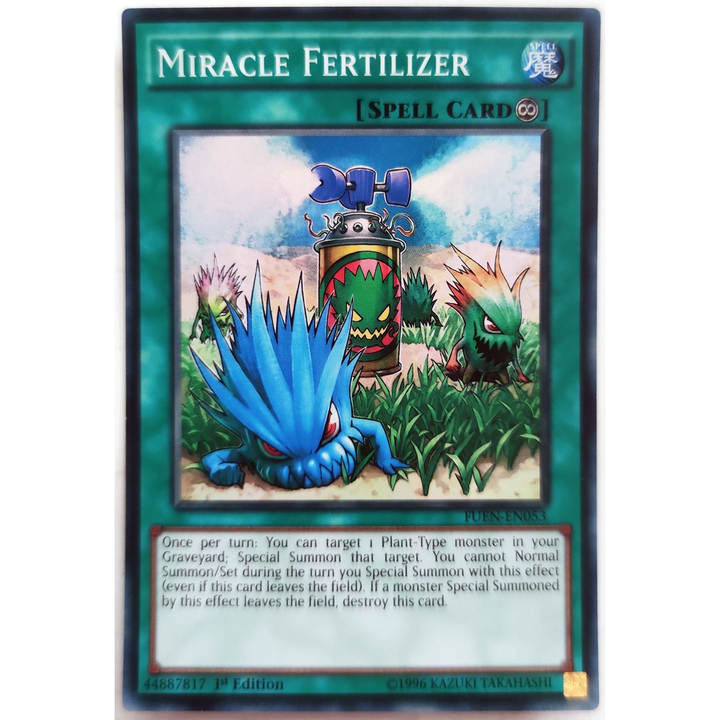[Thẻ Yugioh] Miracle Fertilizer |EN| Super Rare / Common