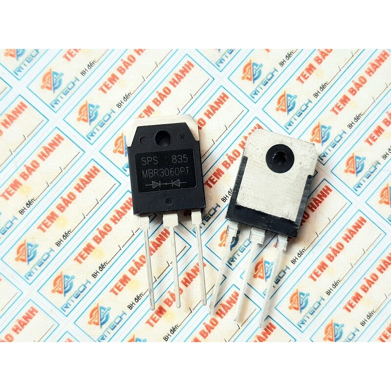 [Combo 3 chiếc] MBR3060PT MBR3060 3060PT Diode Schottky 30A/60V TO-247