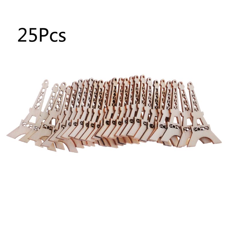 Top Unfinish Slices Tower Shaped Cutout để trang trí nội thất Art Paintin