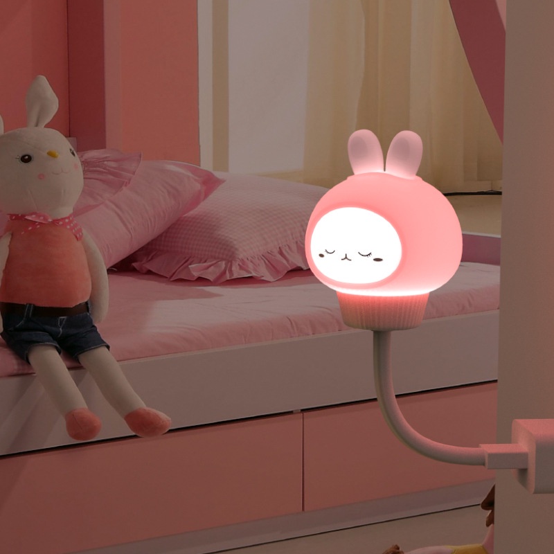 Đèn ngủ LED USB hình thỏ / gấu đáng yêu sáng tạo