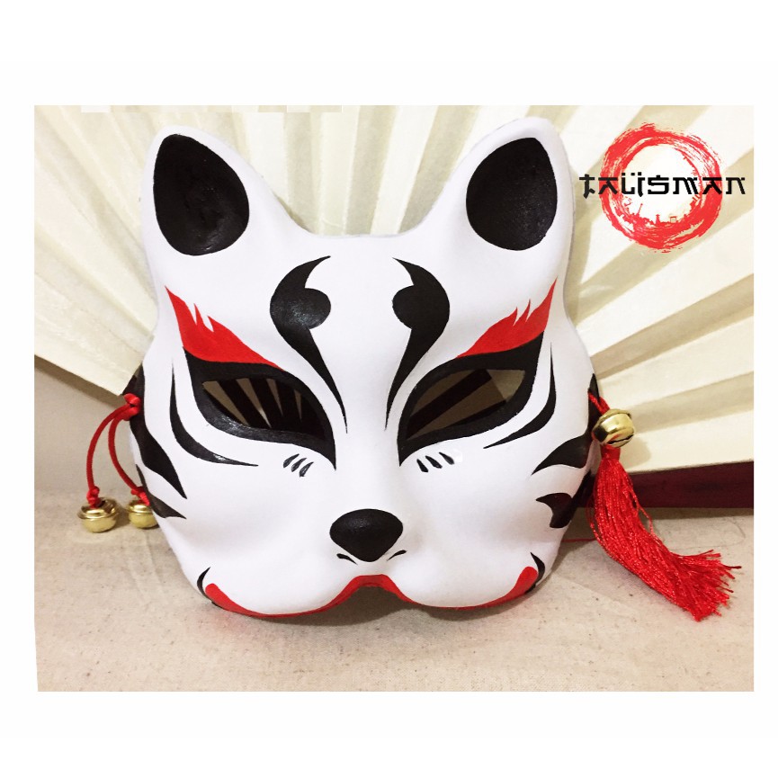 Mặt nạ cáo vẽ_27 (Mask fox-cosplay)  mã TU225