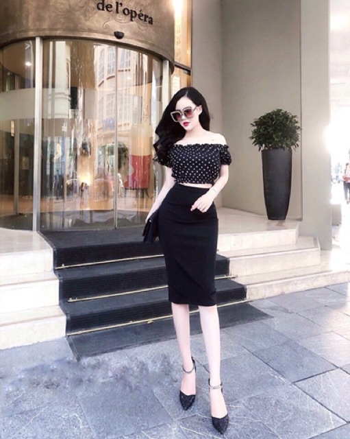 Chân váy bút chì