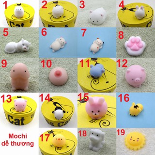 [Rẻ] Mochi Squishy kute , bóp cực đã [HN] (NX)