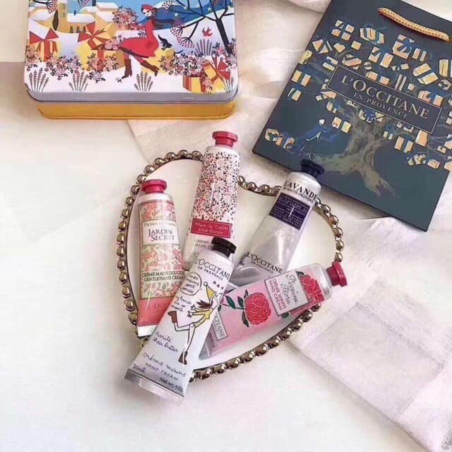 SET HỘP 5 KEM DƯỠNG DA TAY