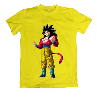 Áo thun in hình Goku SSJ4