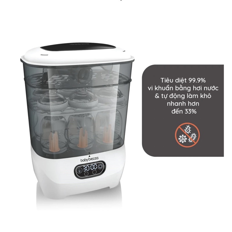 Máy tiệt trùng sấy khô Baby Brezza - Bảo hành 12 tháng