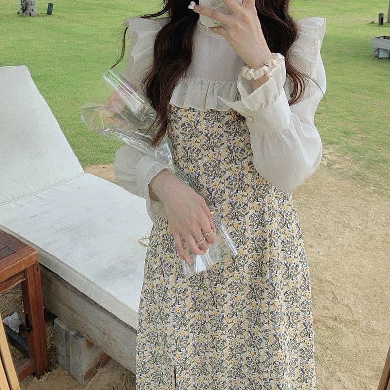 💥sỉ💥 váy cho con ti bèo ngực xẻ chân