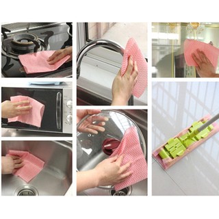 Cuộn khăn lau đa năng homeeasy - 50 miếng (màu ngẫu nhiên)