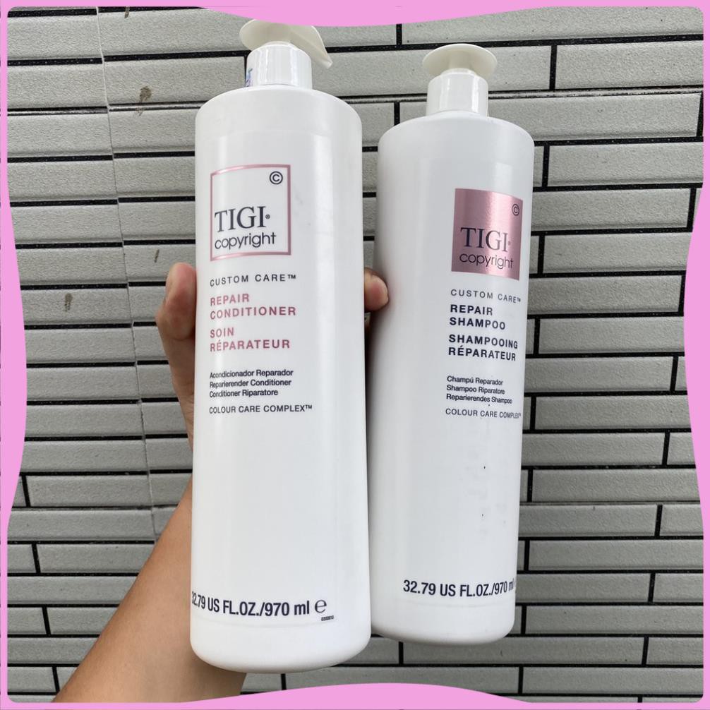 DẦU GỘI TIGI COPYRIGHT REPAIR PHỤC HỒI 970ML CHÍNH HÃNG Ⓒ