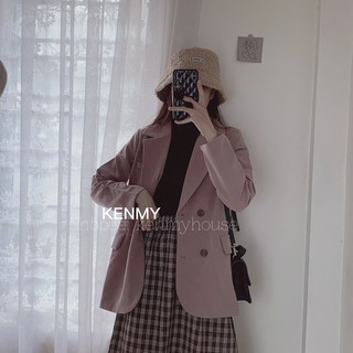 Áo blazer 2 lớp HQ [ HÌNH THẬT ]