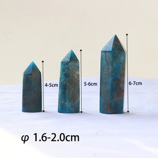 Trụ đá thanh tẩy Blue apatite
