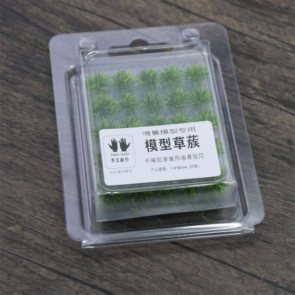 JANE Bộ 50 Cây Cỏ Nhân Tạo Dùng Trang Trí Bàn Cát