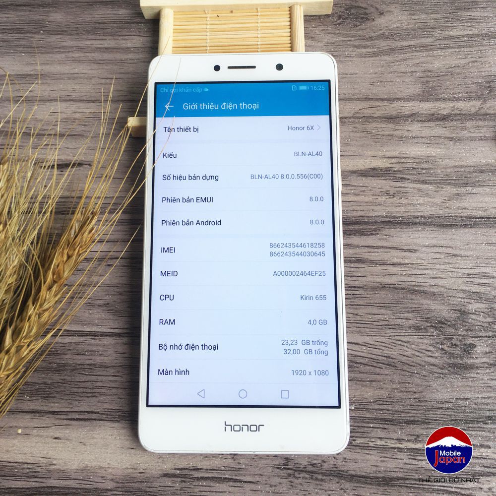 Điện thoại huawei honor 6x chính hãng, chip lõi tám, ram 4gb, camera kép, tiếng việt