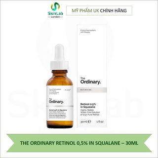 Tinh chất The Ordinary Retinol 0.5% In Squalane - 30ml (Bill Anh)