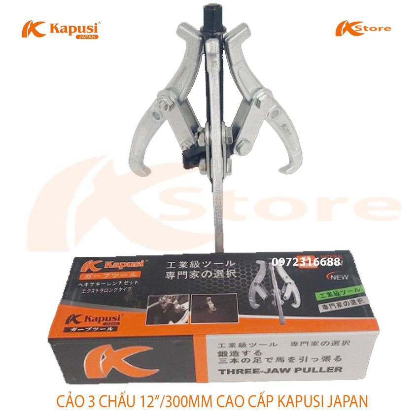 CẢO 3 CHẤU 300MM/12IN CAO CẤP KAPUSI JAPAN - CẢO 3 CHÂN TIÊU CHUẨN NHẬT BẢN