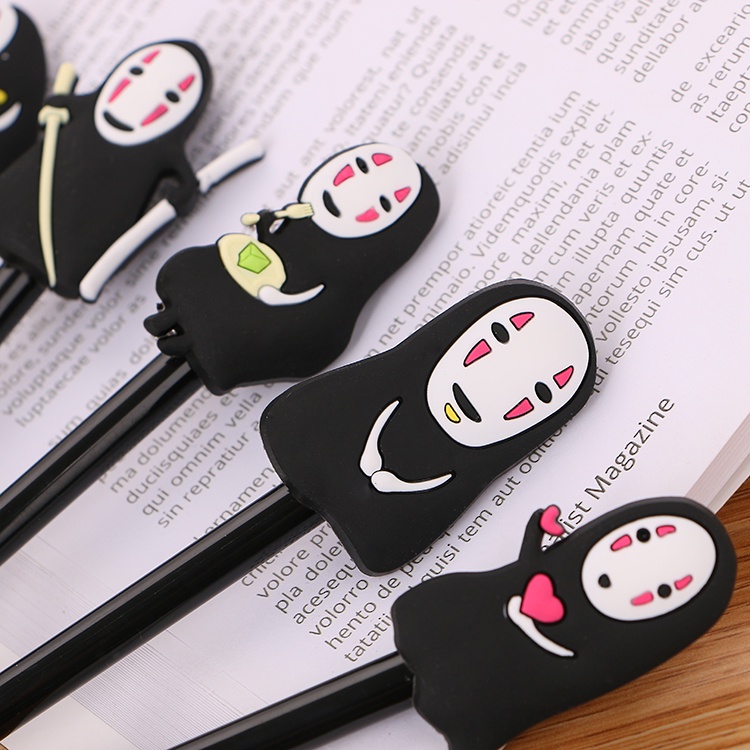 Bút Bi Viết Hình Vô Diện Anime Vùng Đất Linh Hồn - Bút Bi Nước Học Sinh, Sinh Viên Văn Phòng Mực Đen