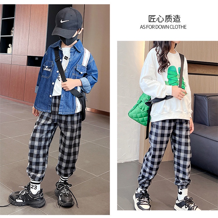 Quần Dài Thời Trang Đường Phố Cho Bé 100-150cm